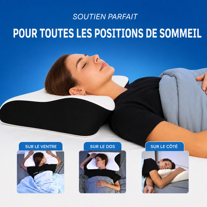 Oreiller ergonomique à mémoire de forme
