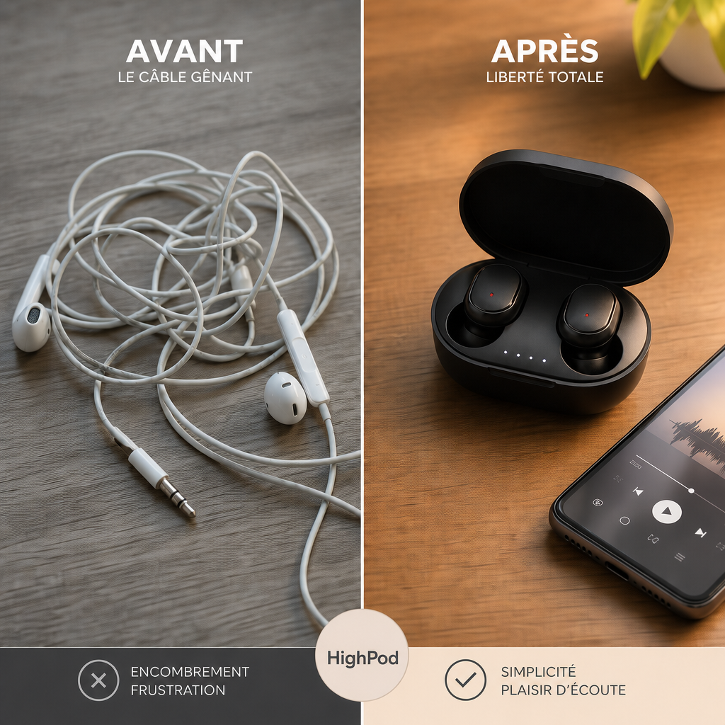Écouteurs Sans Fils par HighPod